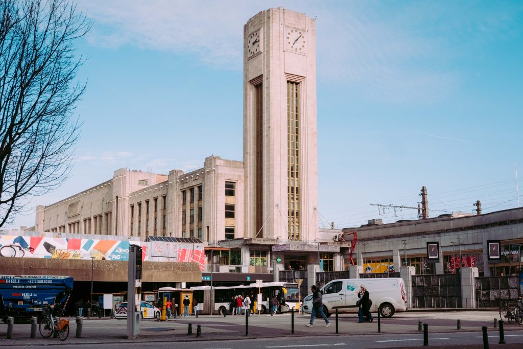 Noord Station in Brussels