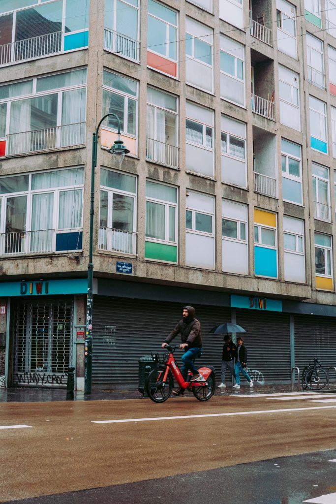 Rainy Brussels Streets