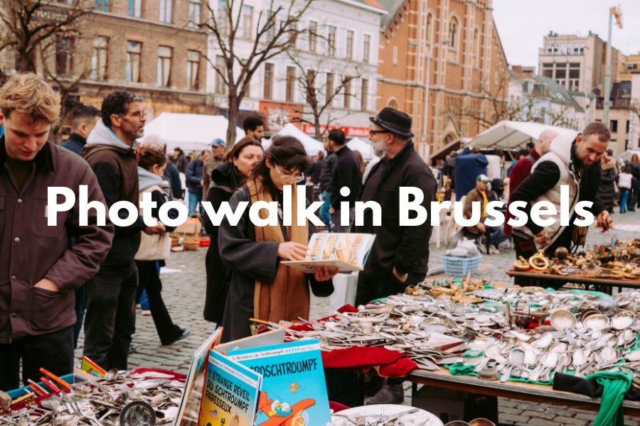Brussels Flea Market Photography at Place du Jeu de Balle with the Fujifilm 27mm Lens