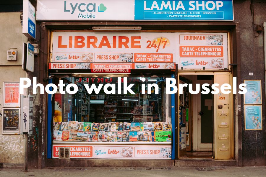 Photo Walk in Brussels exploring Ixelles with Fujifilm XT-30 II